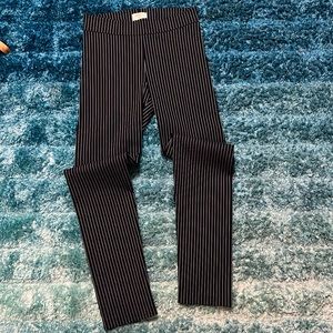Avenue Montaigne Striped Stretch Pants $340 Retail